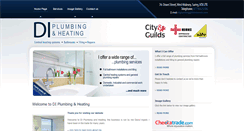 Desktop Screenshot of diplumbingandheating.co.uk